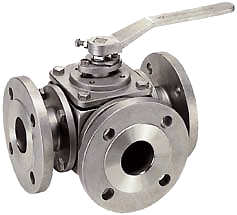 3-way ball valve