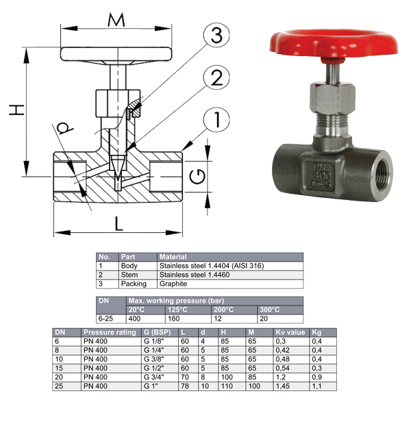 Needle valve 