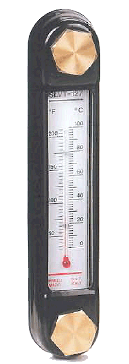 Level Gauge with temprature scale 